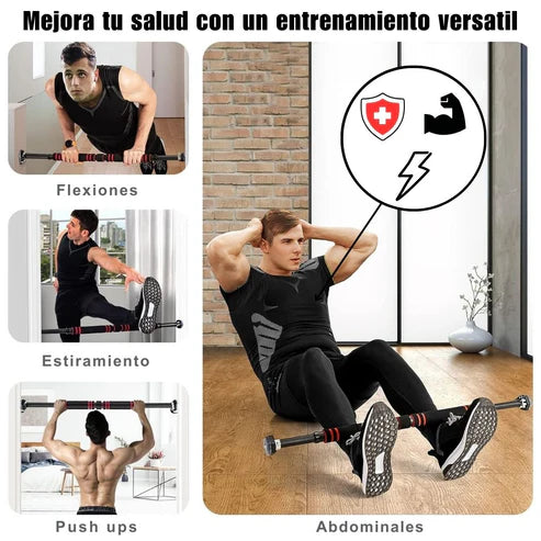Barra de ejercicios (Doorgym) fortalece tu cuerpo y tu salud en casa