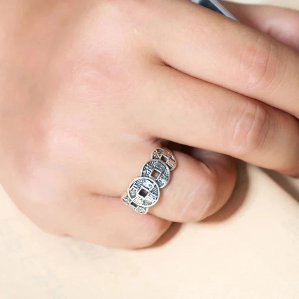 ANILLO LEGENDARIO DE LOS 5 EMEPERADORES / OFERTA🔥LLEVE 2 Y PAGUE 1🔥