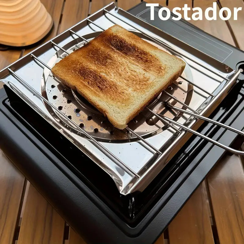 Tostador Manual para Pan en acero inoxidable (Pack 2 unidades)