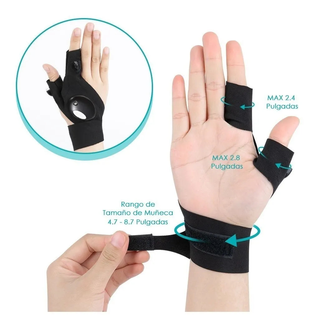 Guantes LED Premium Multifunción⚡