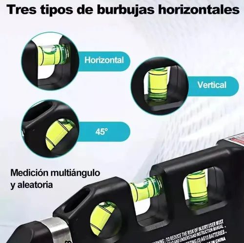 Metro y Nivel Laser Pro Multifuncional