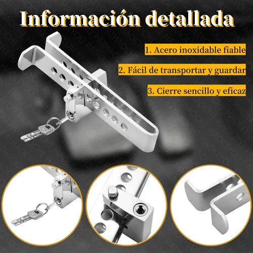 Pedal Lock Pro - Traba Pedal Auto Antirrobo