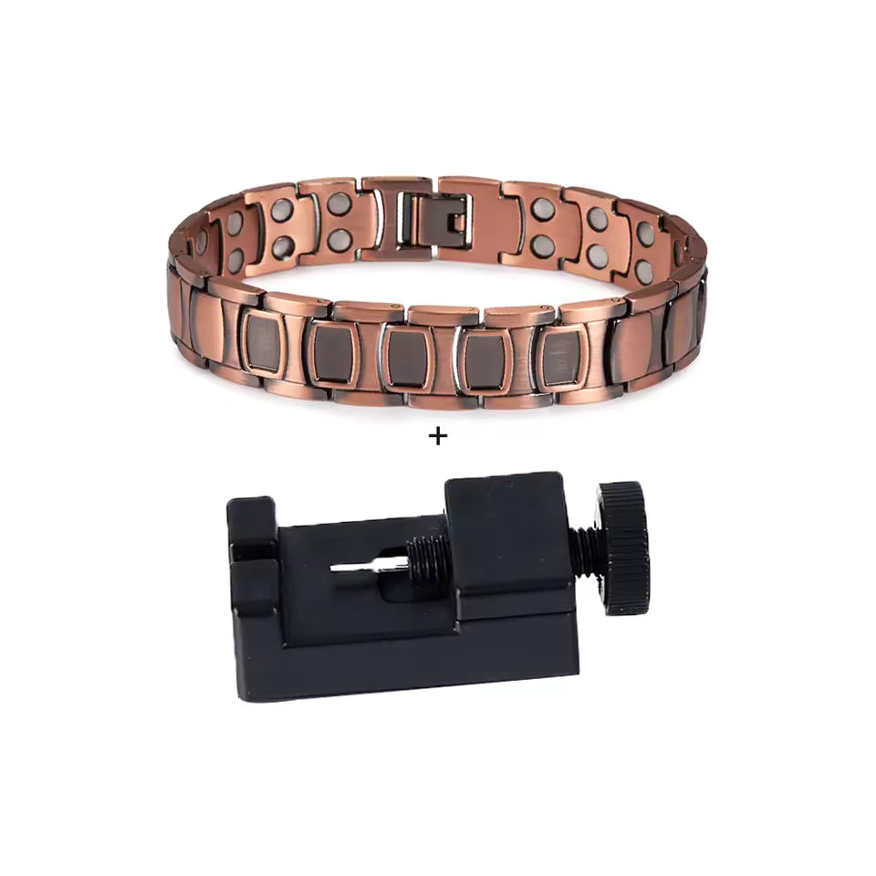 Pulsera de Cobre Terapéutica - Alivio que se lleva Puesto