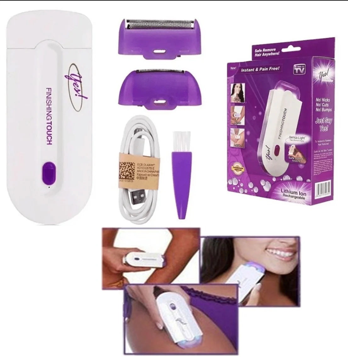 DEPILADORA RECARGABLE PRO