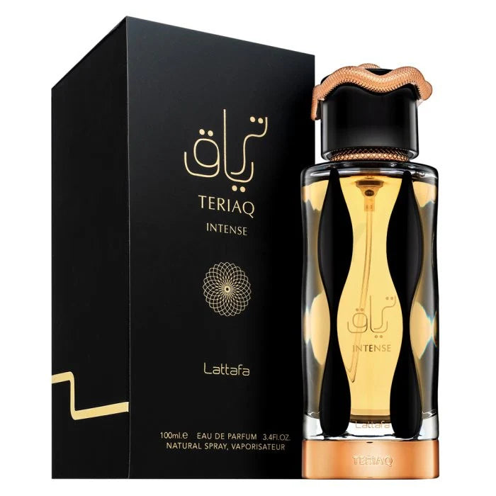 TERIAQ INTENSE de Lattafa 100 Ml Eau De Parfum Unisex Lanzamiento Exclusivo