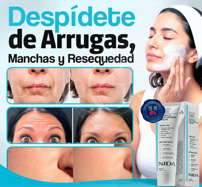 Crema Facial Coreana | Rejuvenecedora con Colágeno y Niacinamida