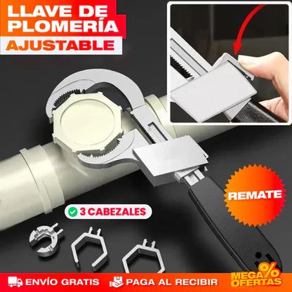 LLave de Plomería Ajustable