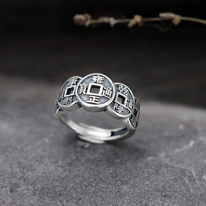 ANILLO LEGENDARIO DE LOS 5 EMEPERADORES / OFERTA🔥LLEVE 2 Y PAGUE 1🔥