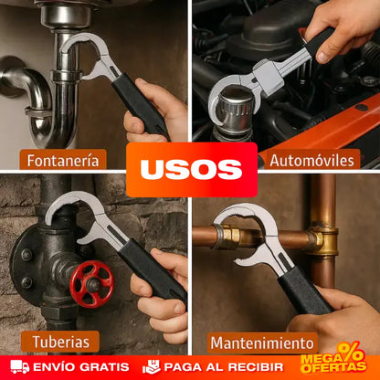 LLave de Plomería Ajustable