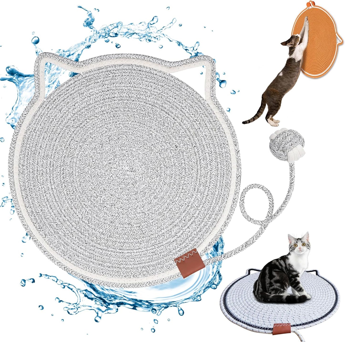 RASCADOR PARA GATOS 🐈‍⬛JUEGA Y PROTEJE TUS MUEBLES