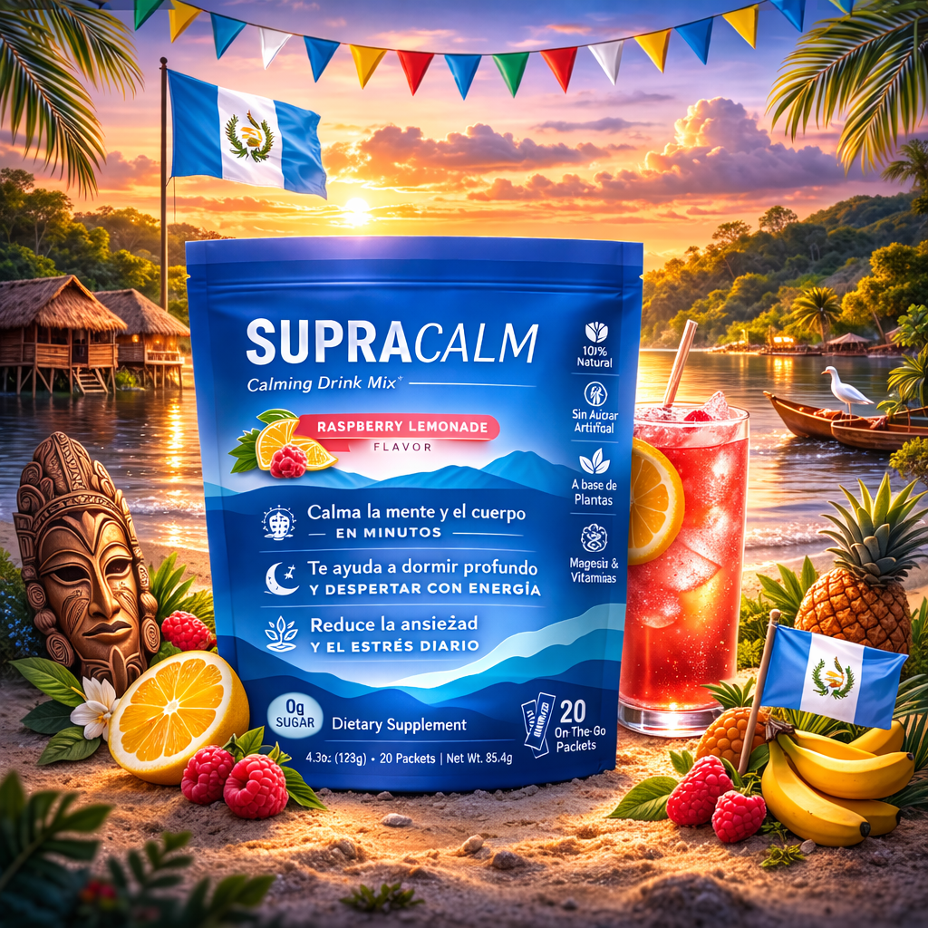 SUPRACALM™ – Dile adiós al estrés, la hinchazón y la cara hinchada