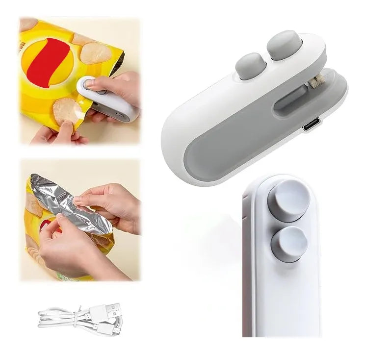 Mini Sellador de bolsa Pro Recargable