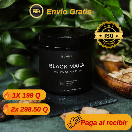 Maca Negra Orgánica con Ashwagandha