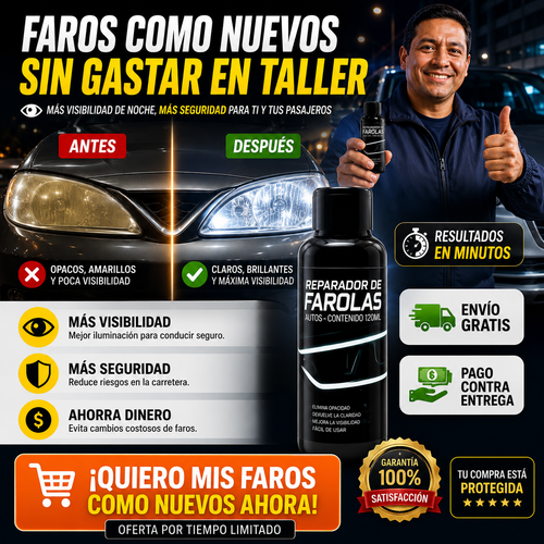 RESTAURADOR DE FAROLES - 🔥OFERTA LLEVA 2 Y PAGA 1🔥