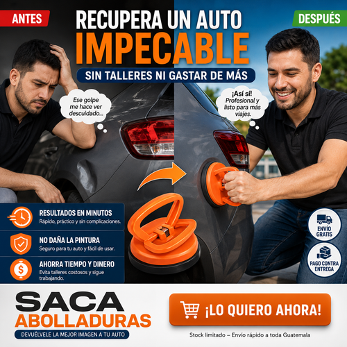 Extractor de Abolladuras - Elimina abolladuras HOY y ahorra dinero