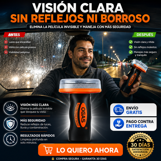 OGAS - Elimina la Película Invisible que Pone en Riesgo tu Conducción