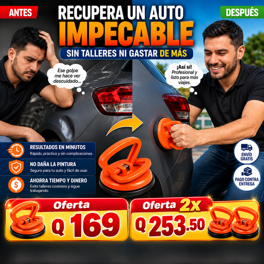 Extractor de Abolladuras - Elimina abolladuras HOY y ahorra dinero