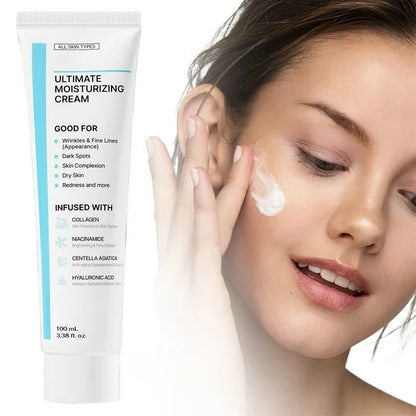 Crema Facial Coreana | Rejuvenecedora con Colágeno y Niacinamida